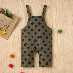 0-12M Baby Polka Dots Overalls  Baby Boutique Clothing   