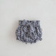 3-24M Baby Girls Bow Plaid Shorts  Baby Clothes   