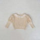 3-24M Baby Corduroy Embroidered Bud Shorts or Puff Sleeve Sweater  Baby Clothing   