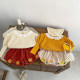 3-24M Baby Corduroy Embroidered Bud Shorts or Puff Sleeve Sweater  Baby Clothing   