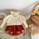 3-24M Baby Corduroy Embroidered Bud Shorts or Puff Sleeve Sweater  Baby Clothing   