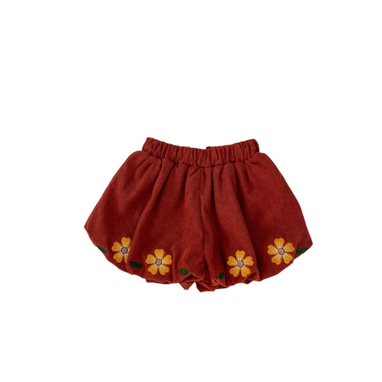 3-24M Baby Corduroy Embroidered Bud Shorts or Puff Sleeve Sweater  Baby Clothing   