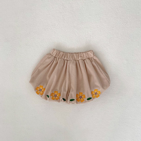 3-24M Baby Corduroy Embroidered Bud Shorts or Puff Sleeve Sweater  Baby Clothing   