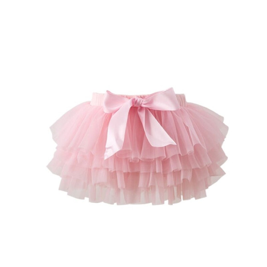 New 3M-3Y Baby Girls Bow Mesh Tutu Skirts  Baby Boutique Clothing   