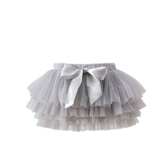 New 3M-3Y Baby Girls Bow Mesh Tutu Skirts  Baby Boutique Clothing   