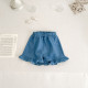 3-24M Baby Girls Ruffled Hem Shorts  Baby Clothes Suppliers   