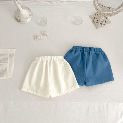 3-24M Baby Solid Color Shorts  Baby Boutique Clothing   