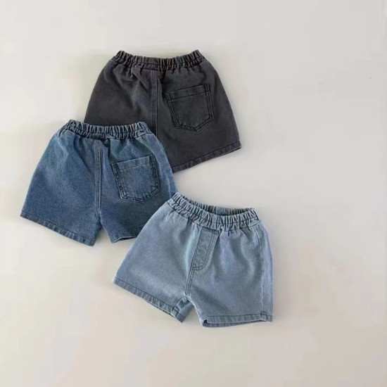 6-24M Baby Pocket Denim Shorts  Baby Boutique Clothing   