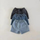 6-24M Baby Pocket Denim Shorts  Baby Boutique Clothing   