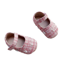 3-18M Baby Girls Pearl Rabbit Velcro Shoes  Accessories   