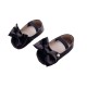  Solid Color Bow Baby Shoes   