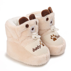 3-18M  Baby Winter Non-Slip Sole Cotton Shoes   