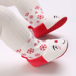3-18M Unisex Baby Christmas Snowflake Socks Shoes  Accessories Vendors   