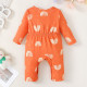 0-9M Newborn Rainbow Long Sleeve Jumpsuit  Baby Clothing   