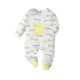 0-9M Baby Five-Pointed Star Pattern Footie Jumpsuit  Baby Boutique Clothing   