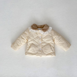 3-24M Baby Furry Lapel Coats  Baby Clothes   