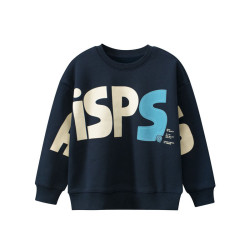 5-11Y Unisex Letter Fleece Sweatshirts  Kids Boutique Clothing   
