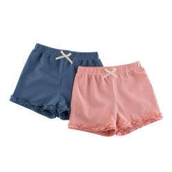 18M-7Y Toddler Girls Solid Color Shorts  Girls Fashion Clothes   