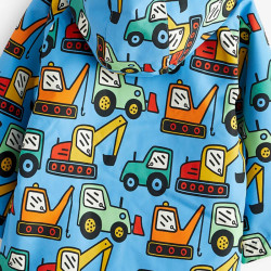 18M-7Y Toddler Boys Car Printing Hooded Zipper Jackets  Girls Clothing   