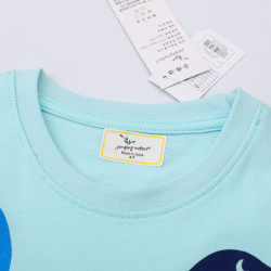 18M-7Y Toddler Boys Dinosaur Print Shorts Sleeve T-Shirts  Boys Clothing   