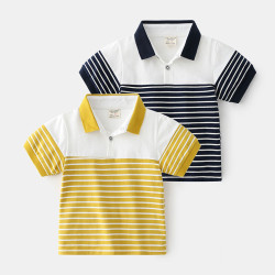 18M-6Y Toddler Boys Striped Polo Shirts  Boys Clothing   