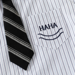 18M-6Y Toddler Boys Striped Embroidered Tie Shirts  Boys Clothing   