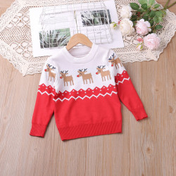 2-7Y Toddler Boys Christmas Knitted Sweater  Boys Boutique Clothing   