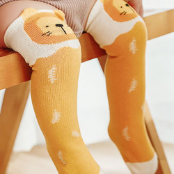 3-Pack Baby Kid Cartoon Knee High Stockings  