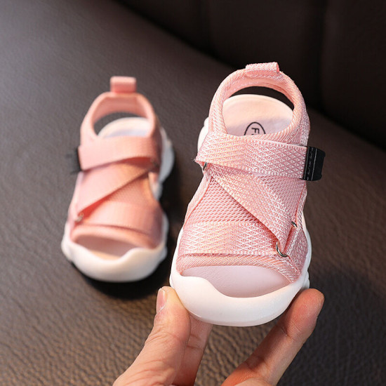 1-3Y Toddler Boys And Girls Mesh Breathable Soft Sole Beach Sandals   