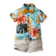 6M-6Y Toddler Boys Sets Bow Knot Shirt & Shorts  Boys Boutique Clothing   