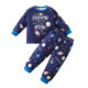 9M-6Y Toddler Boys Long-Sleeved Two-Piece Star Space Printed Loungewear Sets  Boys Clothing   